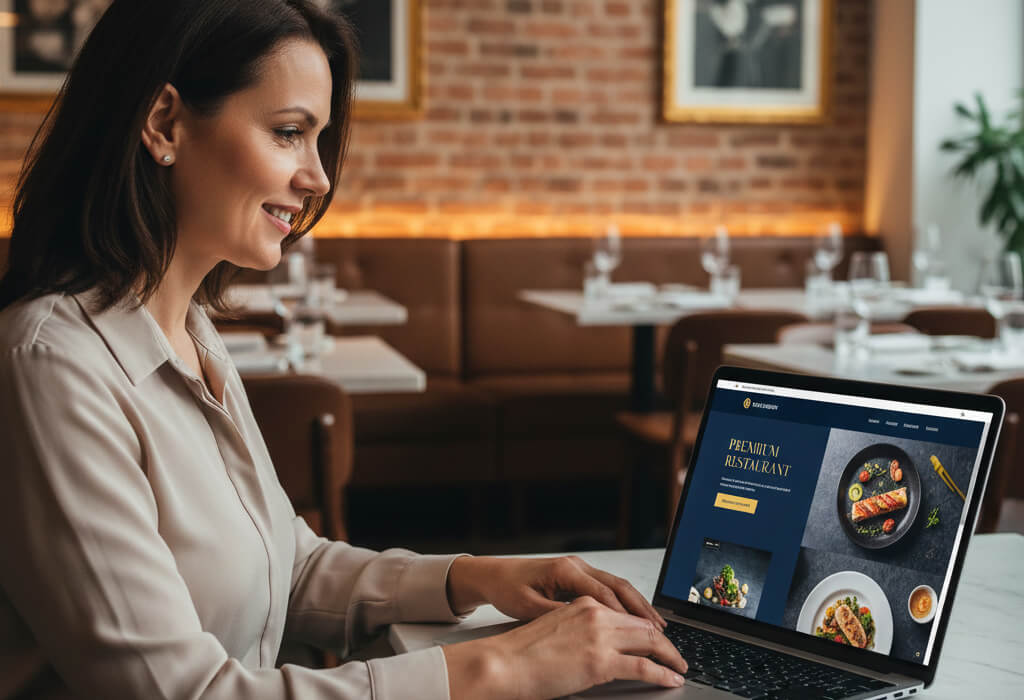 Iconic restaurant brand powered by a professional, high-converting website.