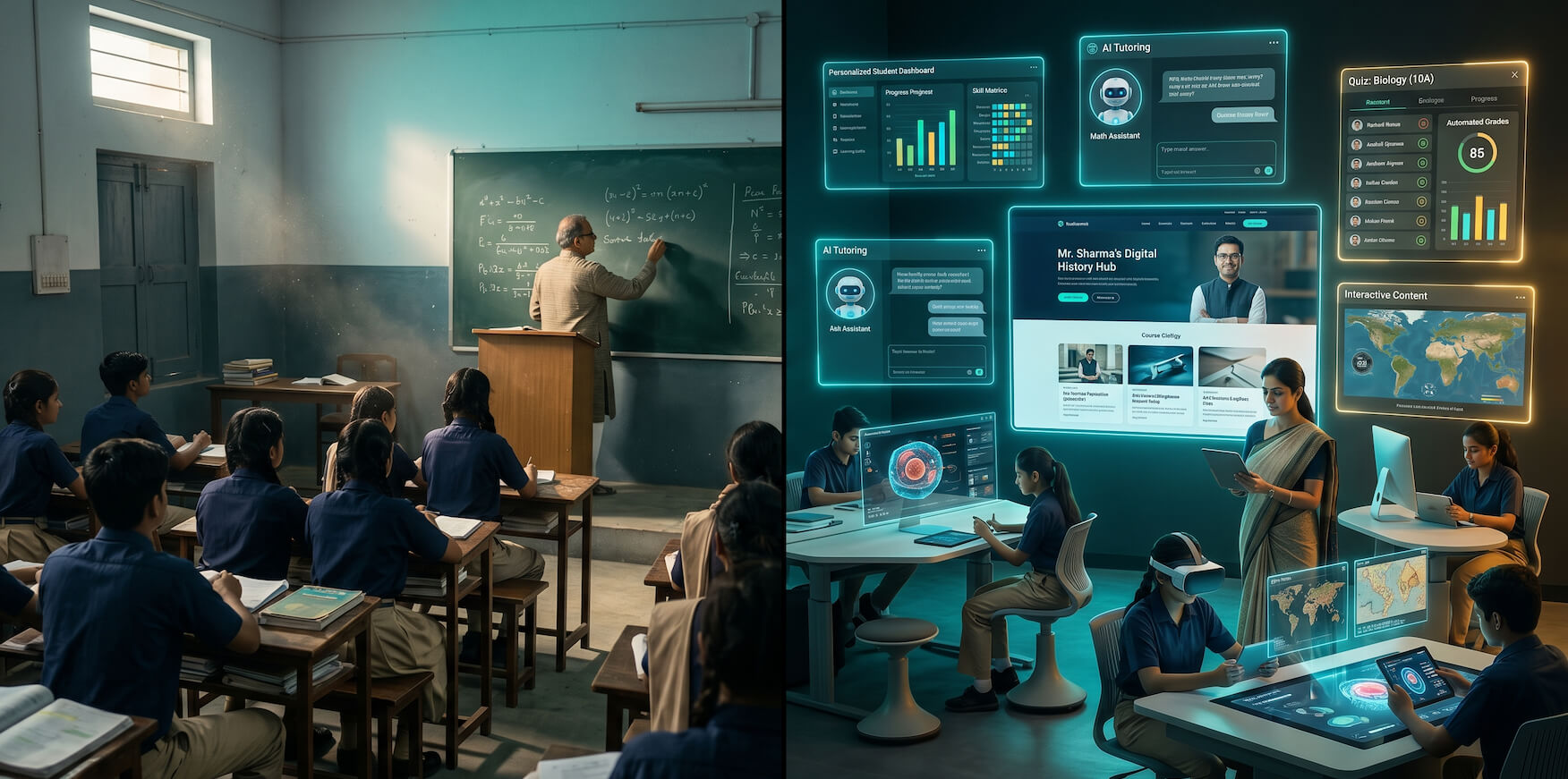 An educator exploring multiple AI use cases across teaching, administration and career growth in 2026
