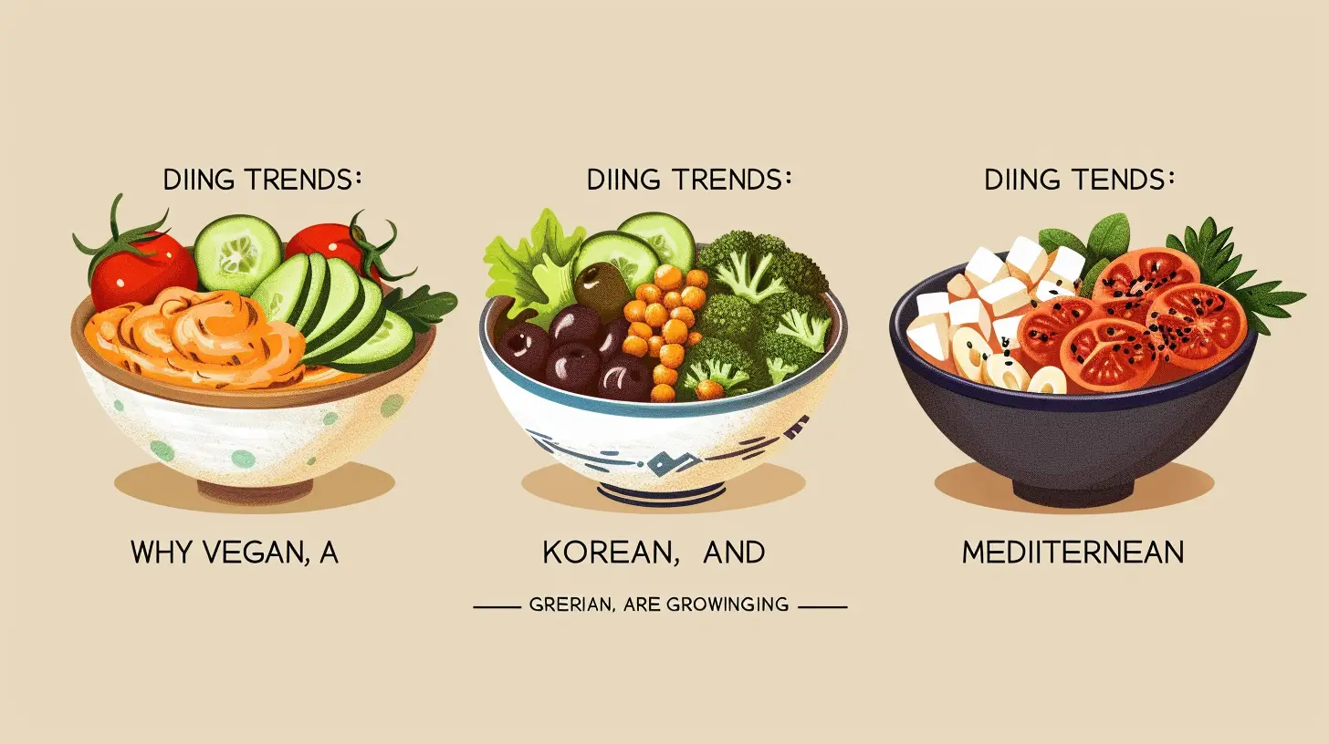 Dining Trends: Why Vegan, Korean, and Mediterranean Are Growing Fast