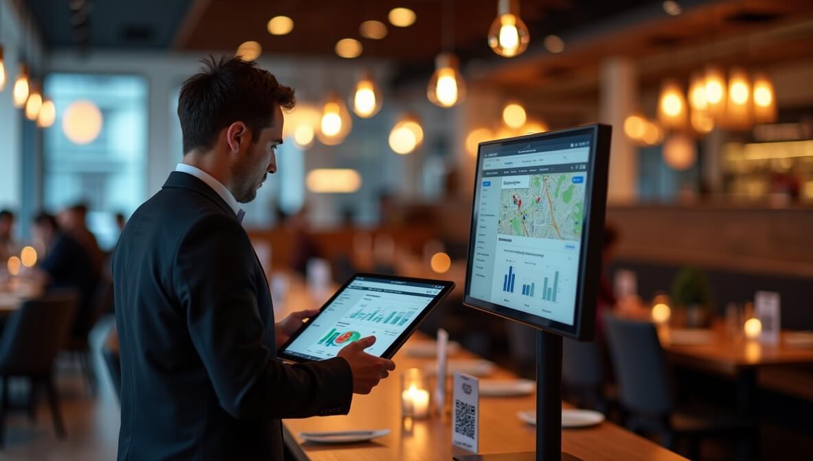 Future of restaurant websites showing a modern online presence driving bookings and customer trust in 2026.