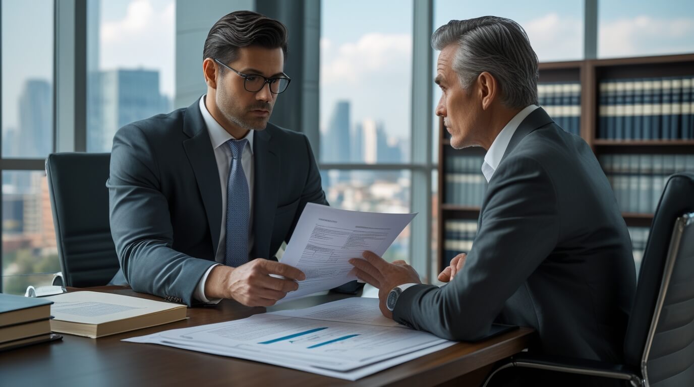 Attorney advising a business owner on steps after an employee violates an NDA.