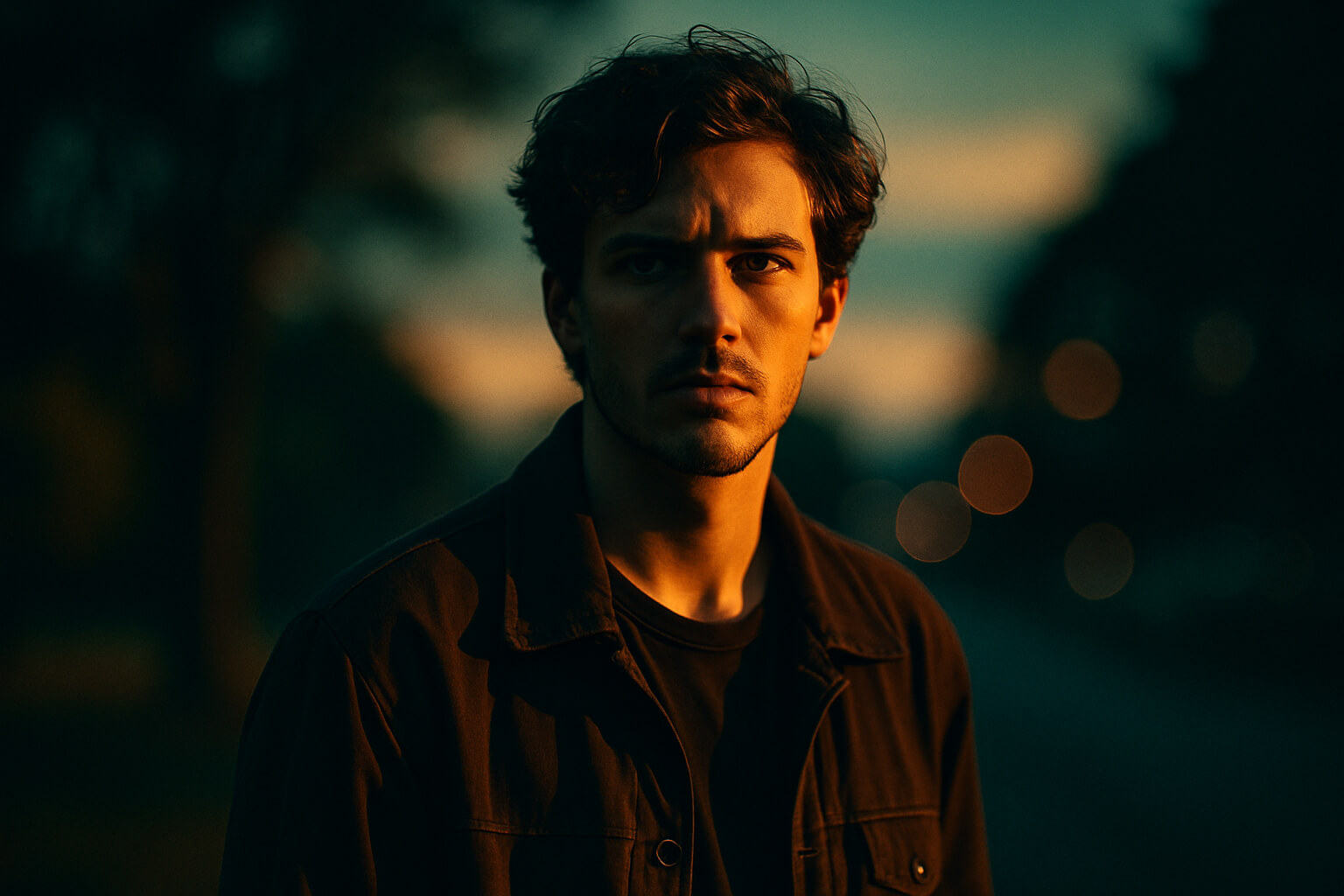 Cinematic photography with dramatic lighting, shallow depth of field, and film-inspired color grading.