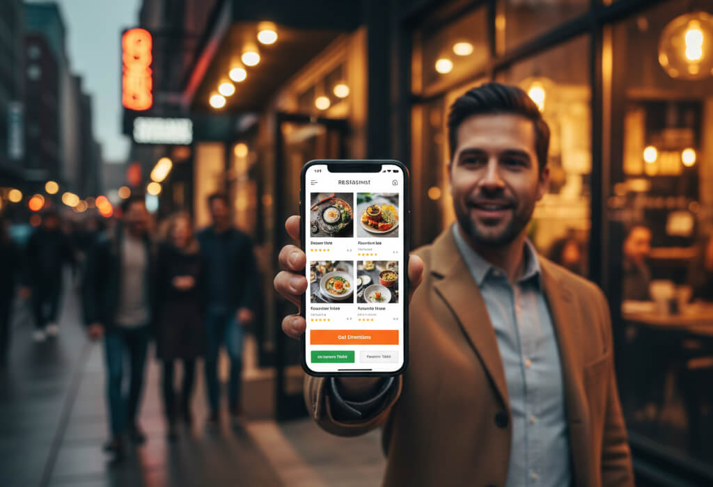 Mobile-first restaurant website helping diners find menus, directions, and reservations on their phones.