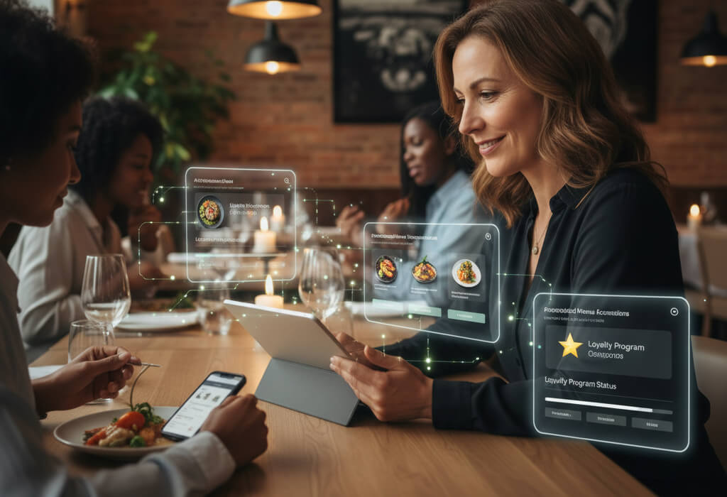 AI-powered restaurant technology helping owners personalize menus, attract diners, and build customer loyalty through smart data insights.