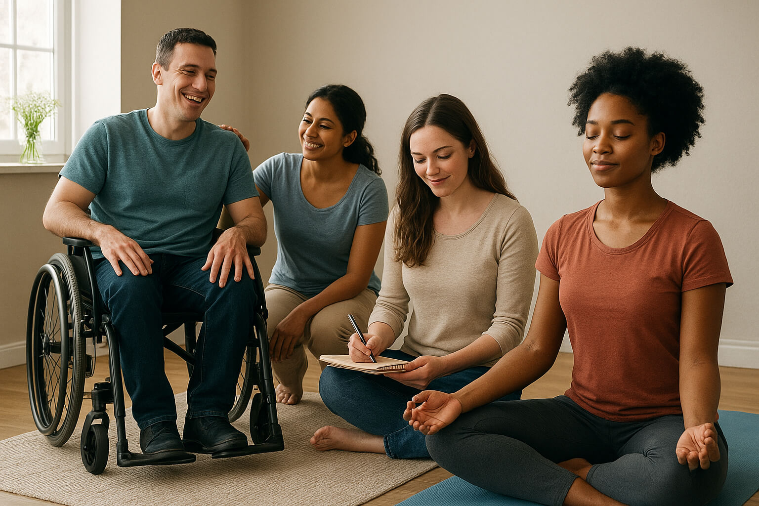 People living with chronic illness finding strength through support, creativity, and healthy activities.