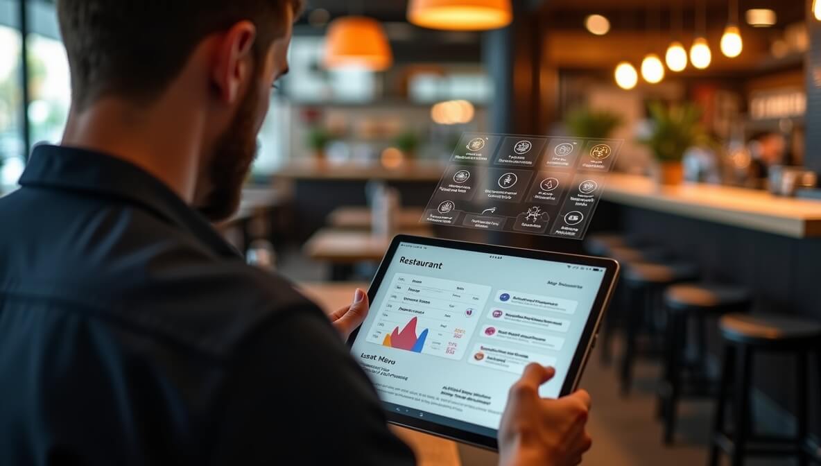 Restaurant website trends in 2026 featuring mobile-first design, digital menus, AI personalization, and direct ordering.