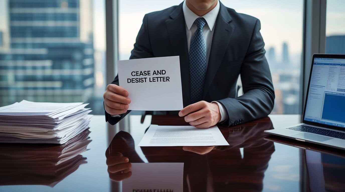 Investor, founder, and business lawyer finalizing an investment agreement at a conference table.